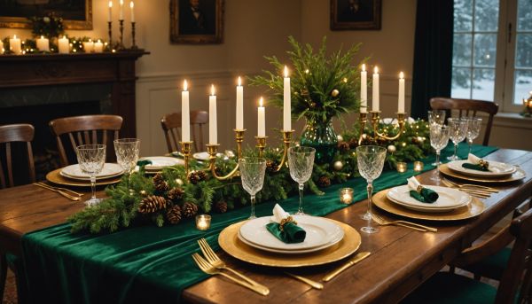 Les centres de table magiques pour les fêtes de fin d an