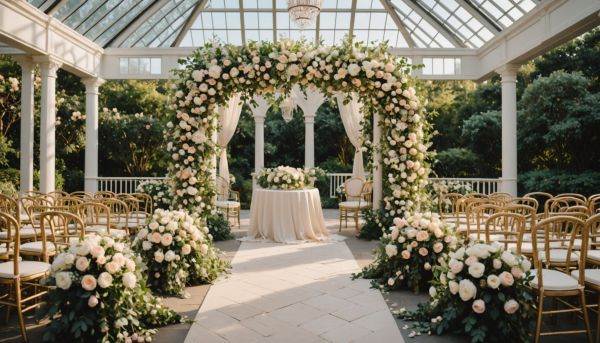 Les décors floraux majestueux pour une cérémonie