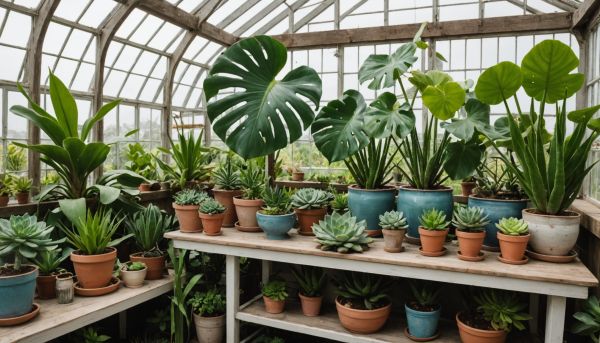 Les plus belles variétés de monsteras et succulentes