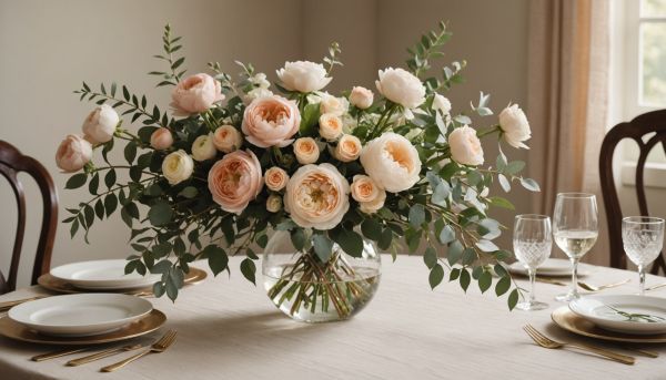 Les secrets pour réussir un centre de table floral