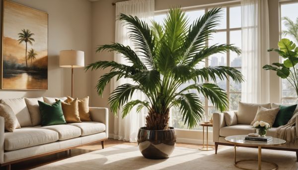 Offrir un beau palmier d intérieur pour purifier l air