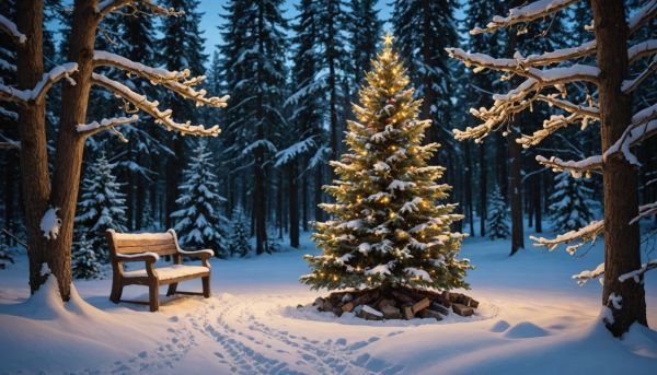 Pourquoi le houx et le sapin illuminent nos hivers