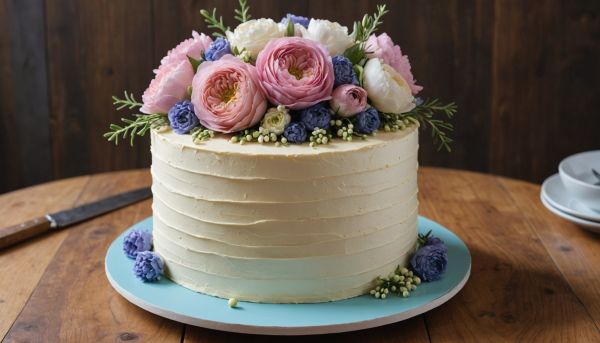 Sublimer le gâteau d anniversaire avec des fleurs
